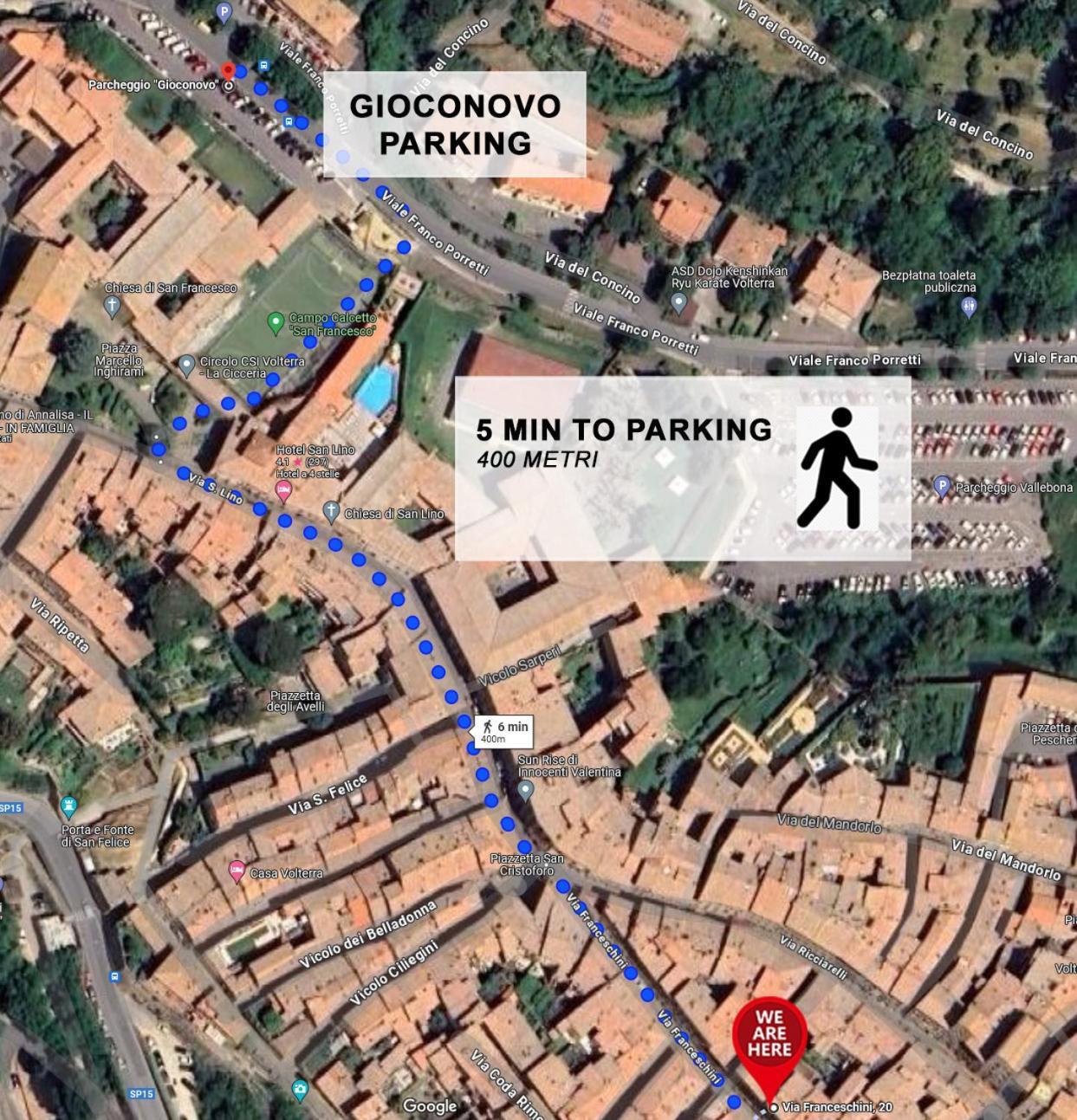 Il Cantuccio- Appartamento In Centro Con Giardino Вольтерра Экстерьер фото